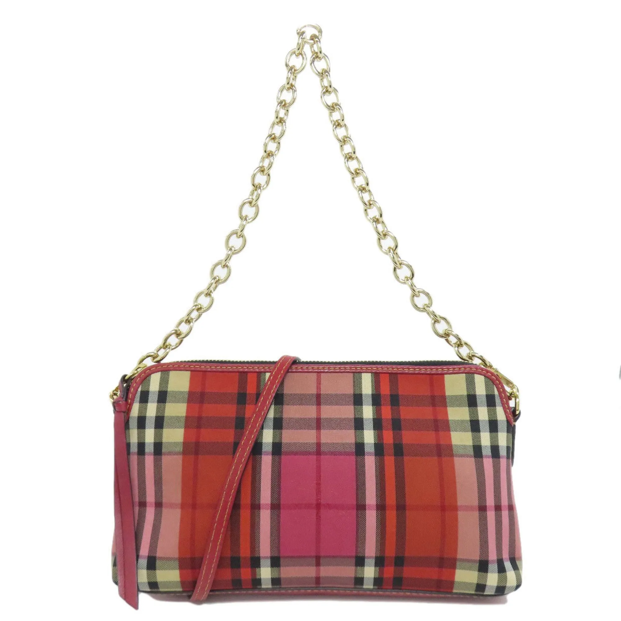 Burberry  Canvas Shoulder Bag (Pre-Owned)