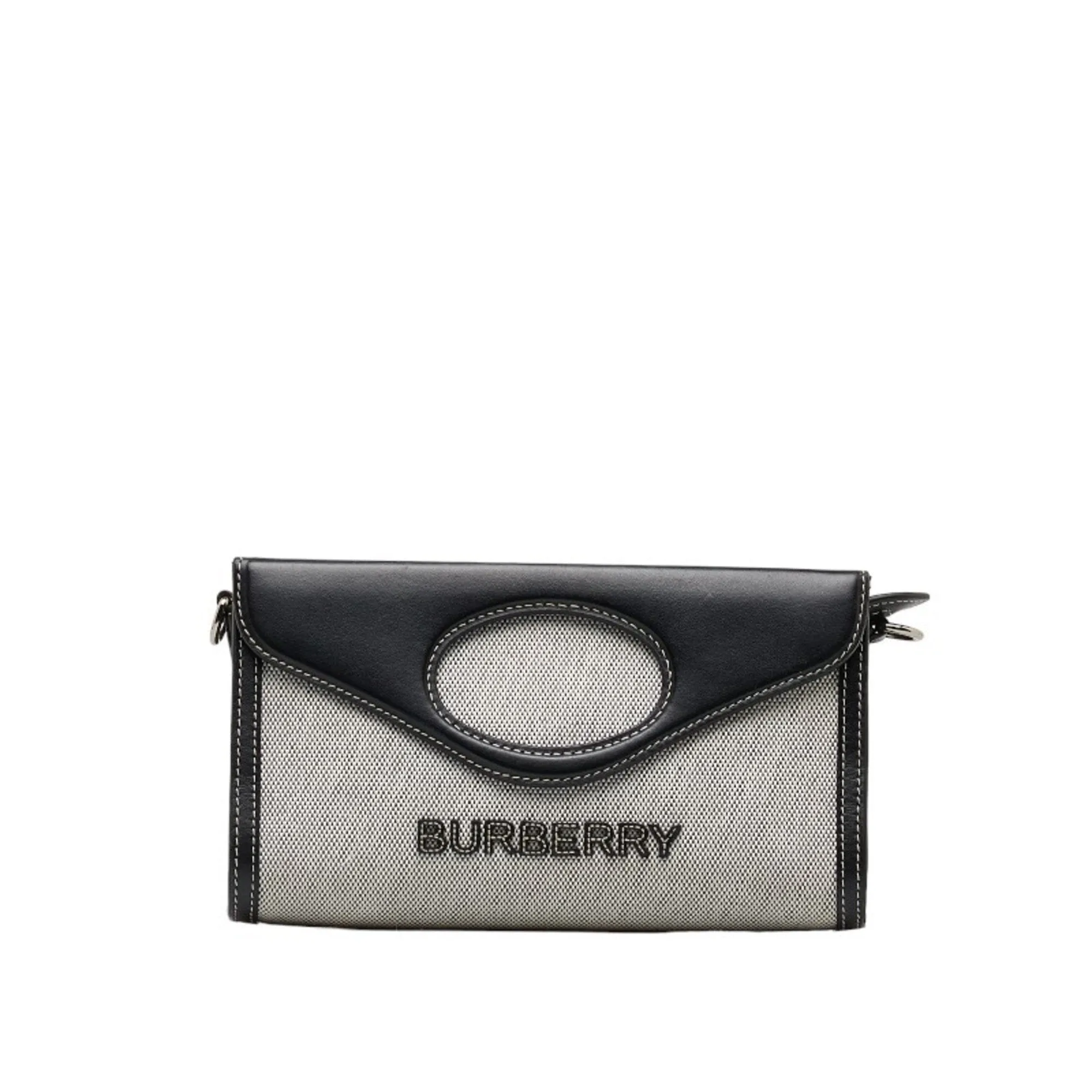 Burberry -  Canvas Shoulder Bag (Pre-Owned)