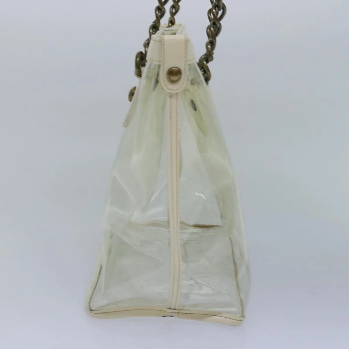 Burberry clear Vinyl Shoulder Bag (Pre-Owned)