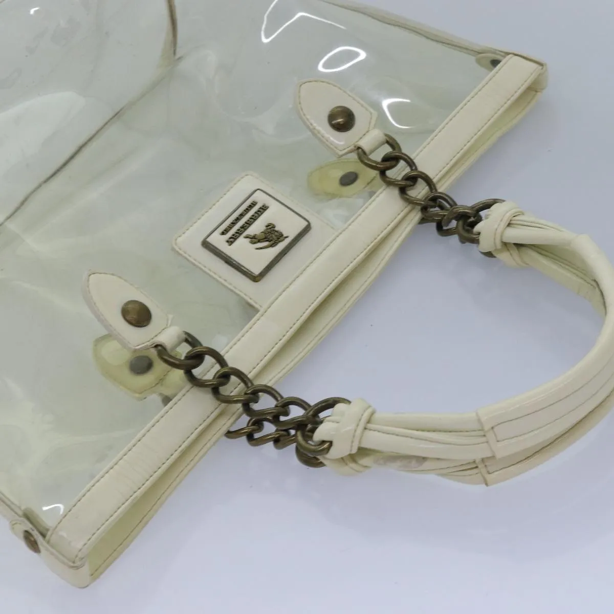 Burberry clear Vinyl Shoulder Bag (Pre-Owned)