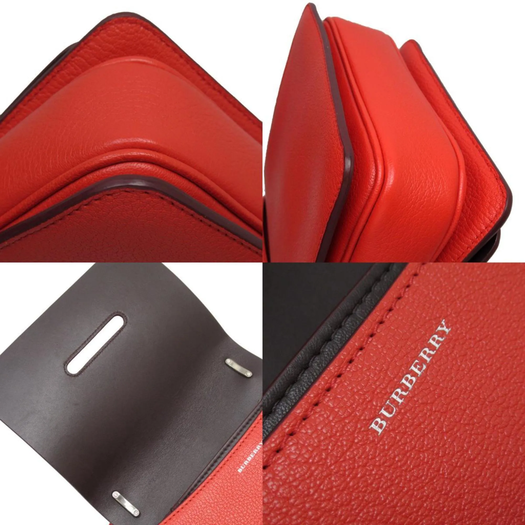 Burberry  Leather Shoulder Bag (Pre-Owned)