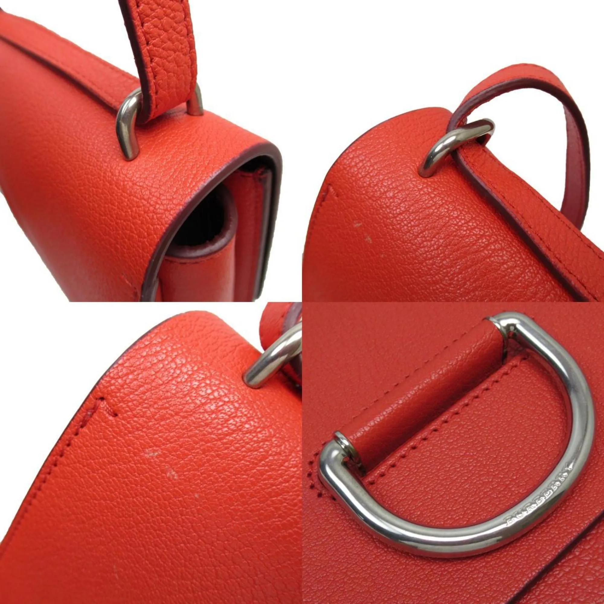 Burberry  Leather Shoulder Bag (Pre-Owned)