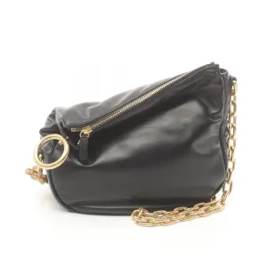 Burberry  Leather Shoulder Bag (Pre-Owned)