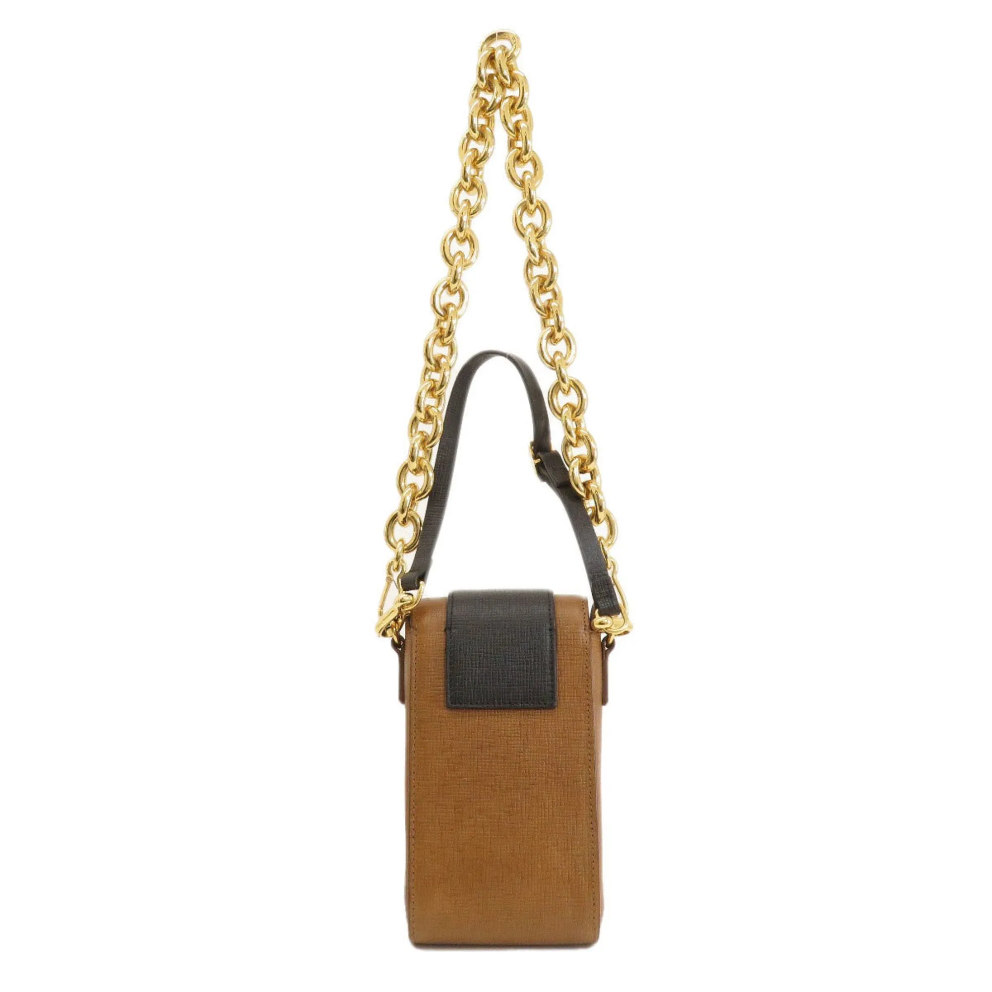 Burberry  Leather Shoulder Bag (Pre-Owned)