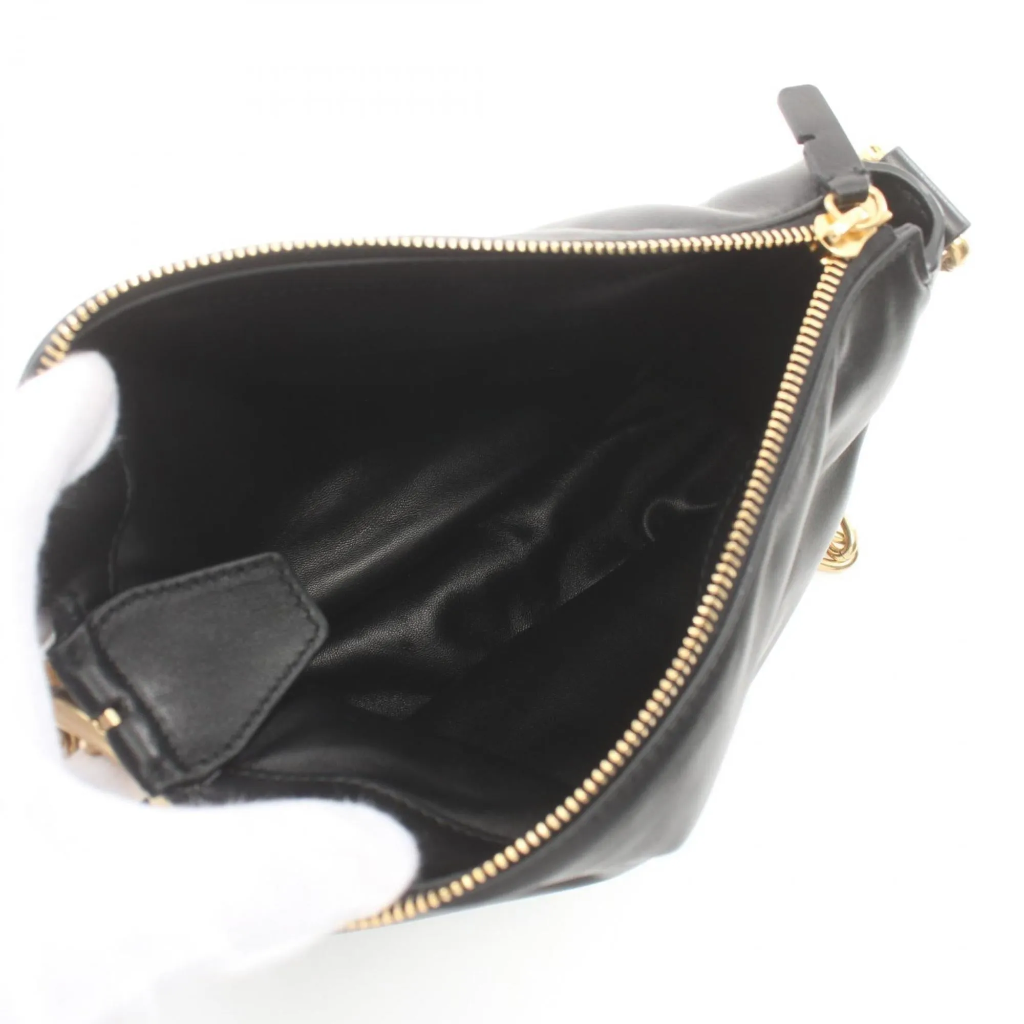 Burberry  Leather Shoulder Bag (Pre-Owned)