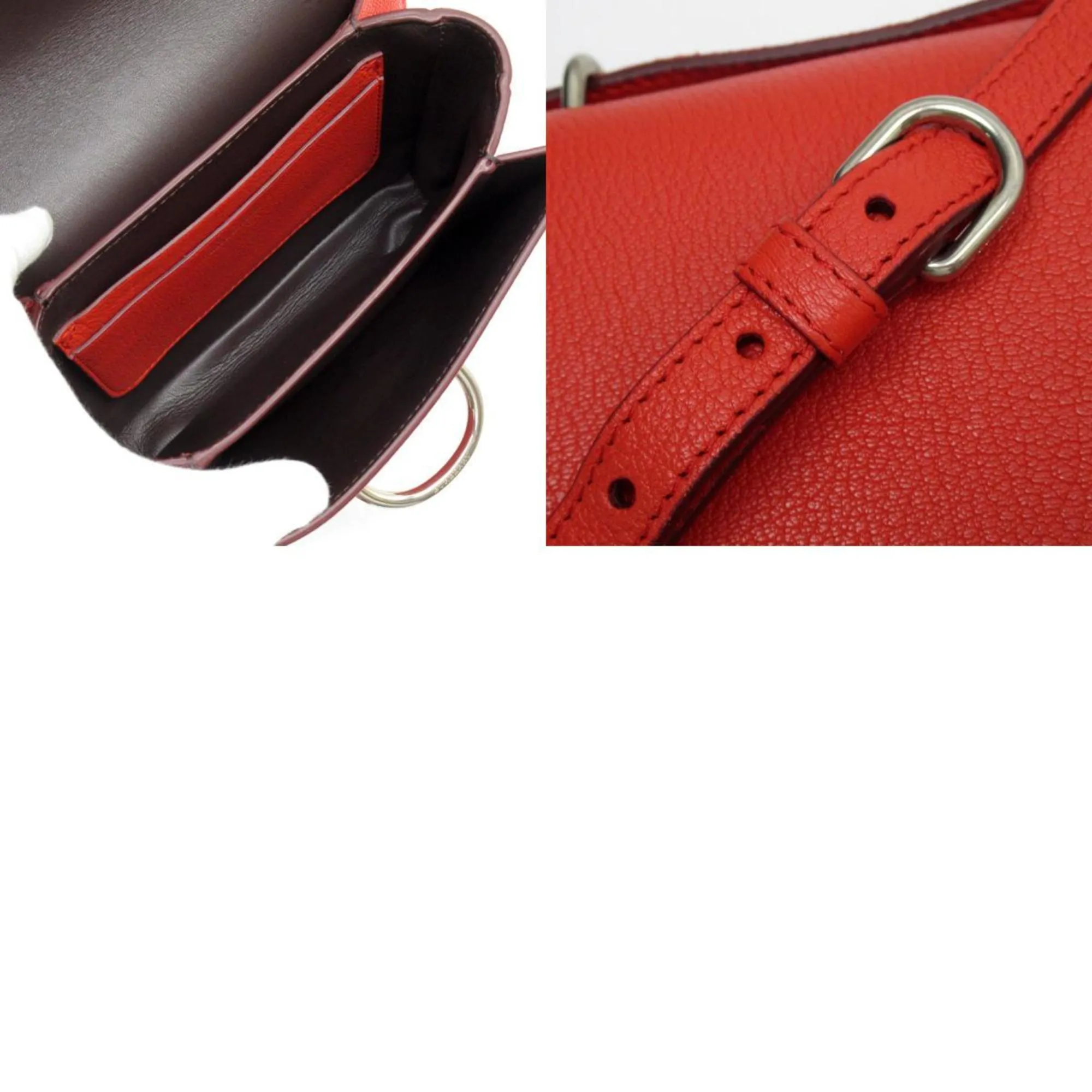 Burberry  Leather Shoulder Bag (Pre-Owned)