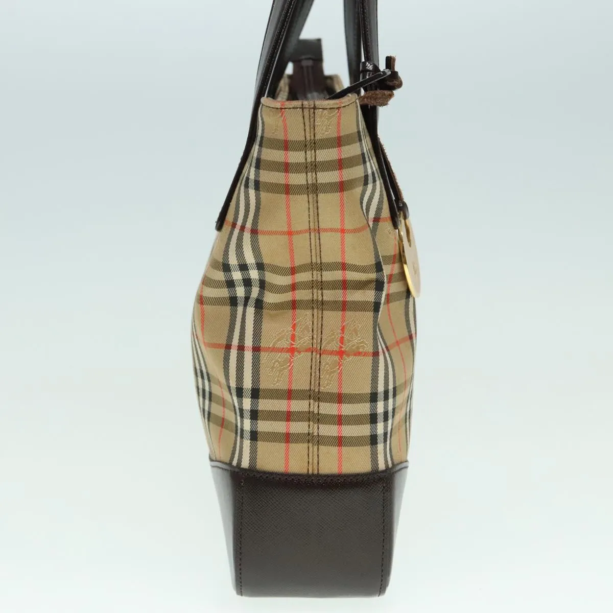 Burberry Nova Check  Canvas Shoulder Bag (Pre-Owned)