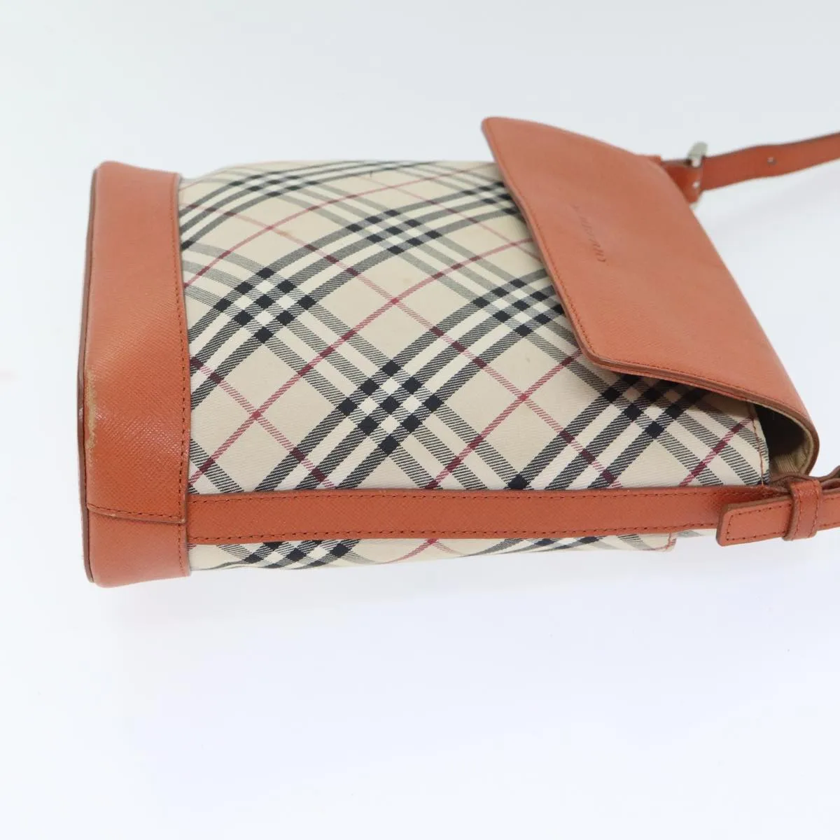 Burberry Nova Check  Canvas Shoulder Bag (Pre-Owned)