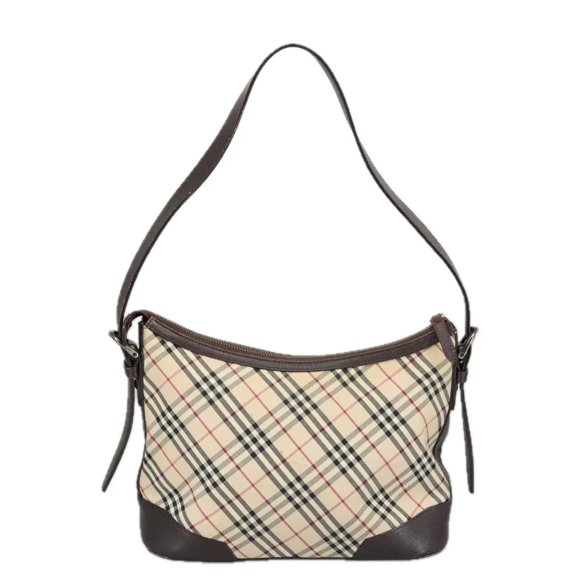 Burberry Nova Check  Canvas Shoulder Bag (Pre-Owned)