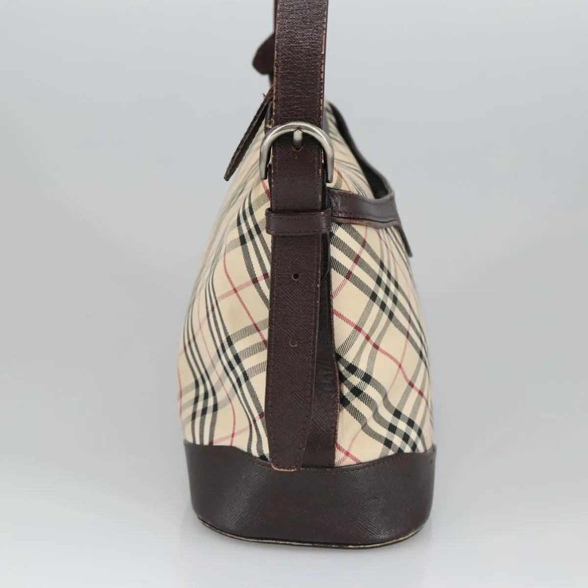 Burberry Nova Check  Canvas Shoulder Bag (Pre-Owned)