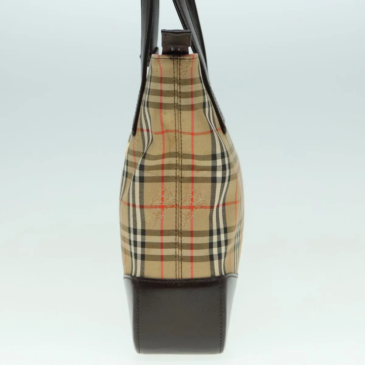 Burberry Nova Check  Canvas Shoulder Bag (Pre-Owned)