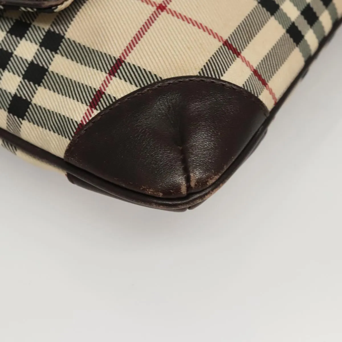 Burberry Nova Check Nylon Shoulder Bag (Pre-Owned)