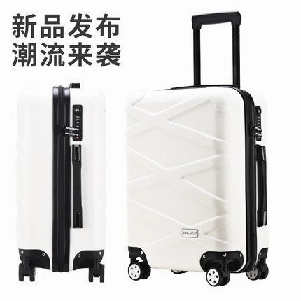 Carrylove Fashion Business Luggage Series 20/24/26 Inch Size Pc Abs Rolling Luggage Spinner Brand