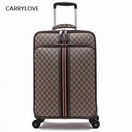 Carrylove  Fashion Luggage Series16/18/20/22/24 Size High Quality  Pu Star Rolling Luggage  Brand