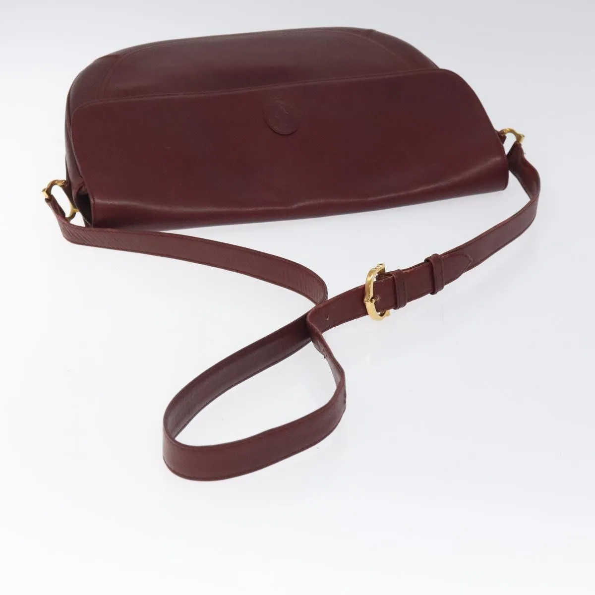 Cartier Must De Cartier Leather Shoulder Bag (Pre-Owned)