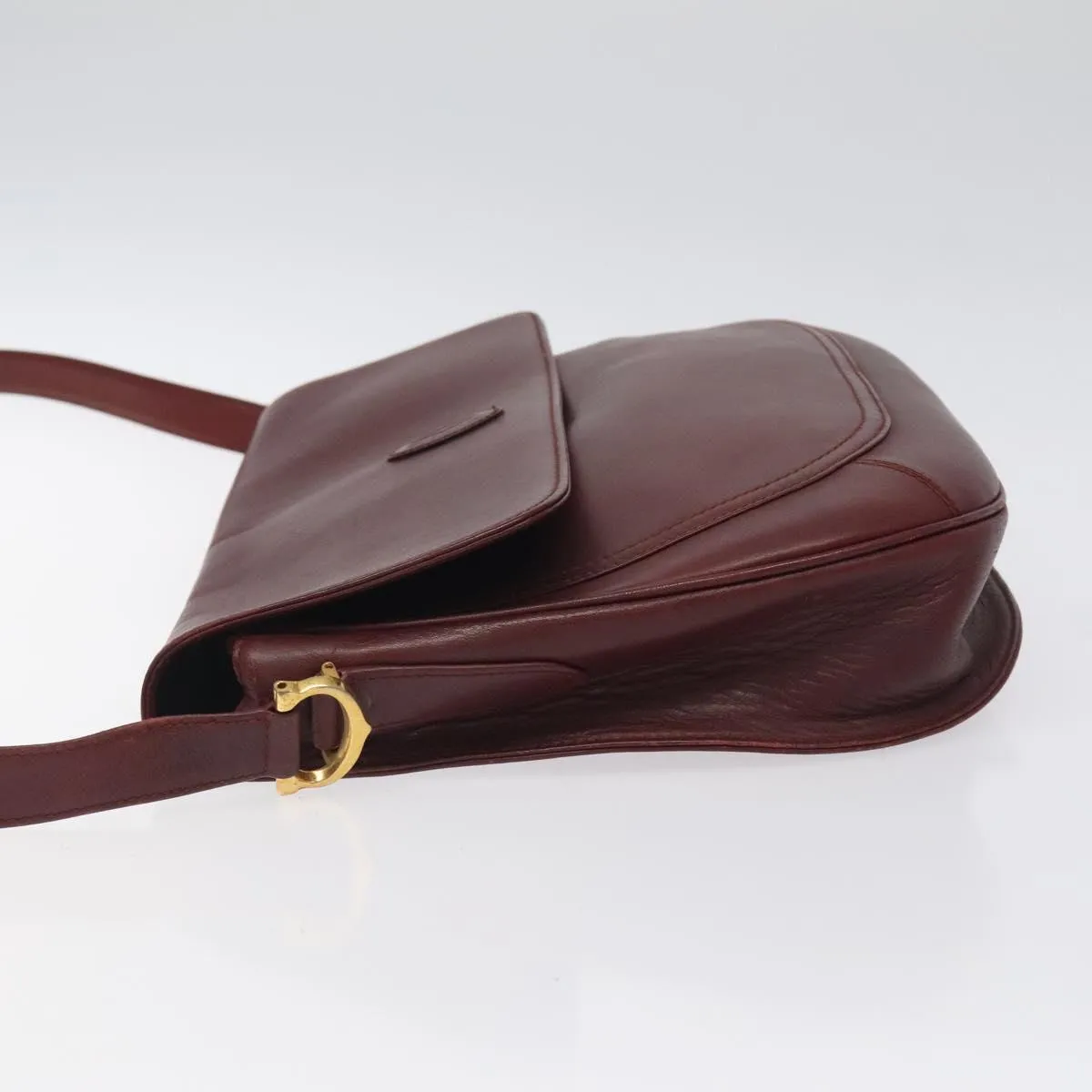 Cartier Must De Cartier Leather Shoulder Bag (Pre-Owned)