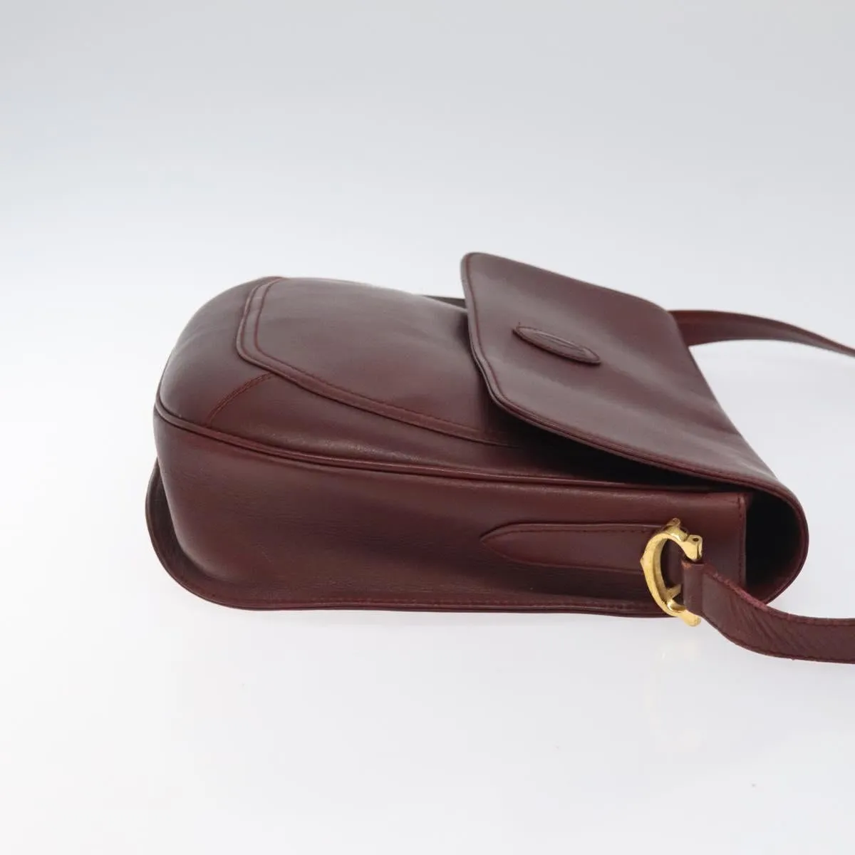 Cartier Must De Cartier Leather Shoulder Bag (Pre-Owned)