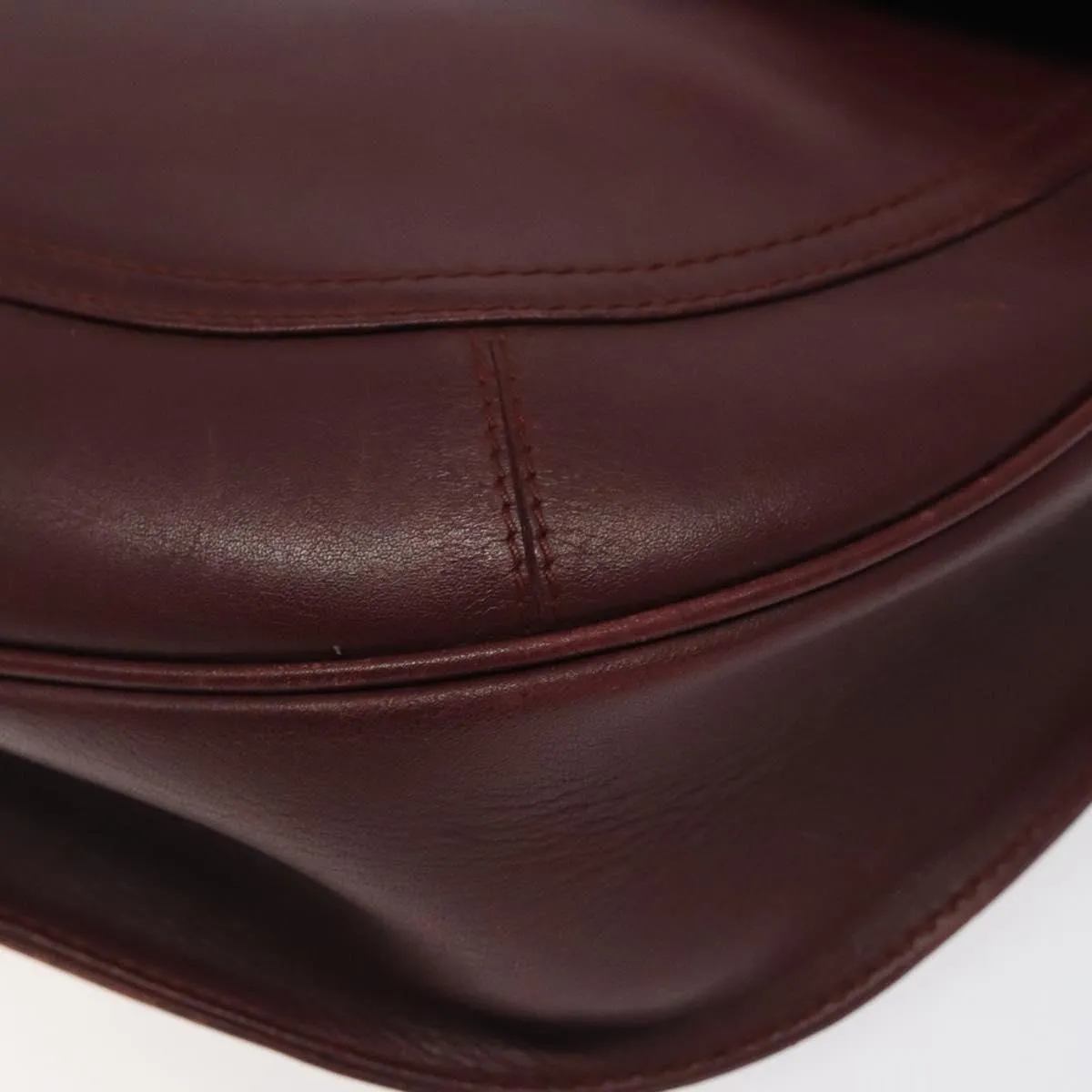 Cartier Must De Cartier Leather Shoulder Bag (Pre-Owned)