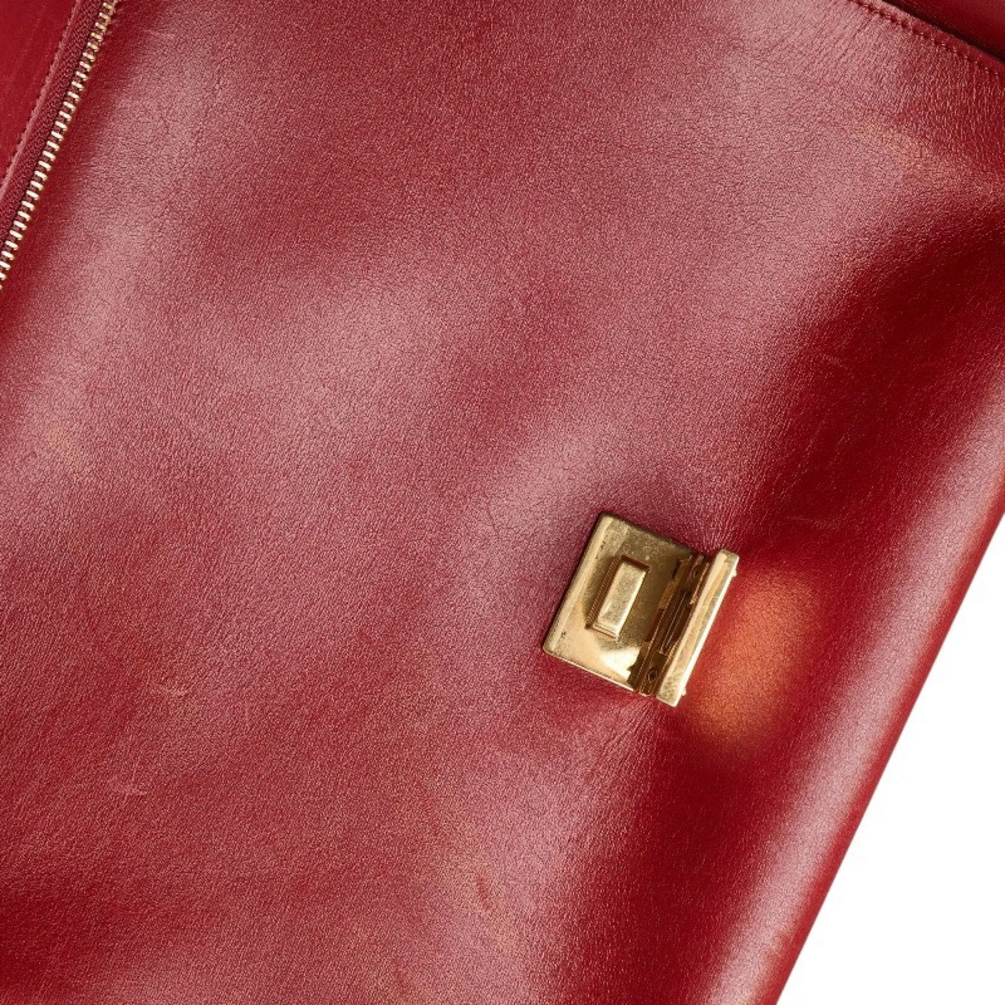 Celine Leather Handbag Shoulder Bag (Pre-Owned)