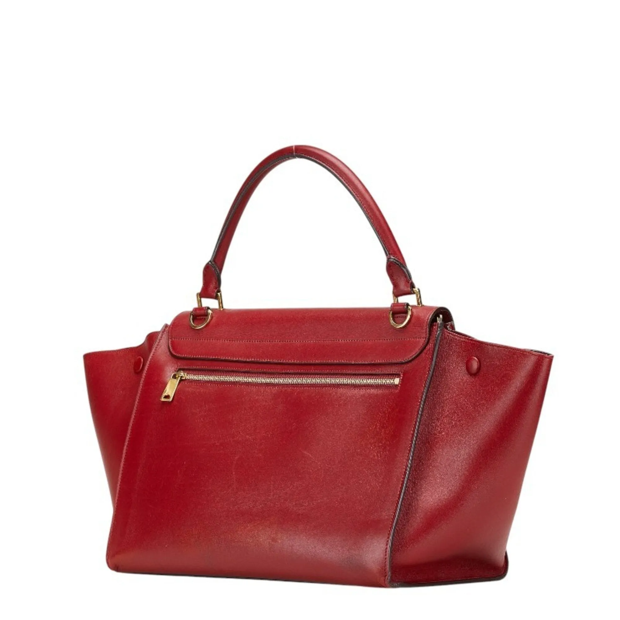 Celine Leather Handbag Shoulder Bag (Pre-Owned)
