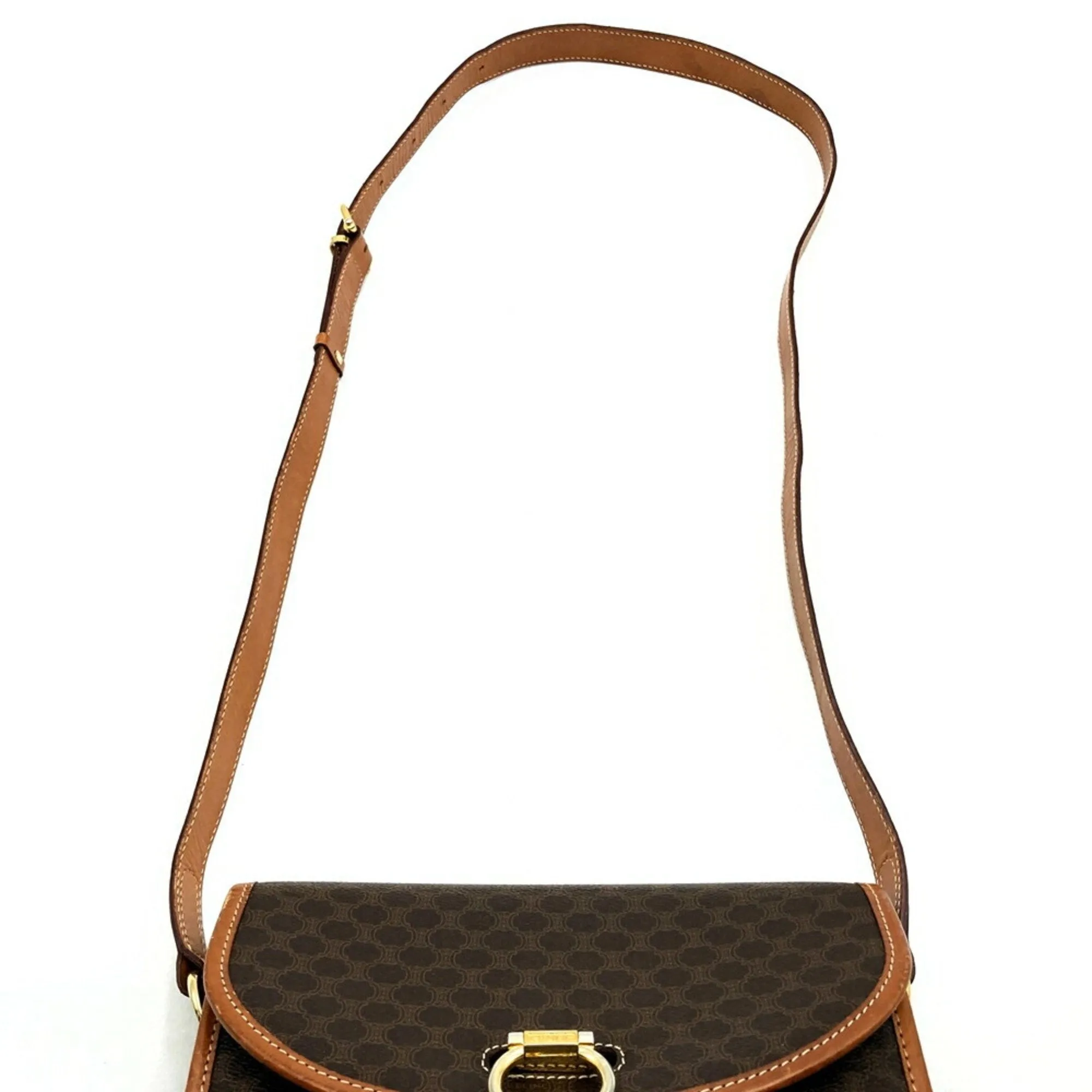 Celine Macadam Pvc Shoulder Bag (Pre-Owned)