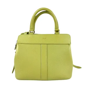 Celine yellow Leather Handbag Shoulder Bag (Pre-Owned)