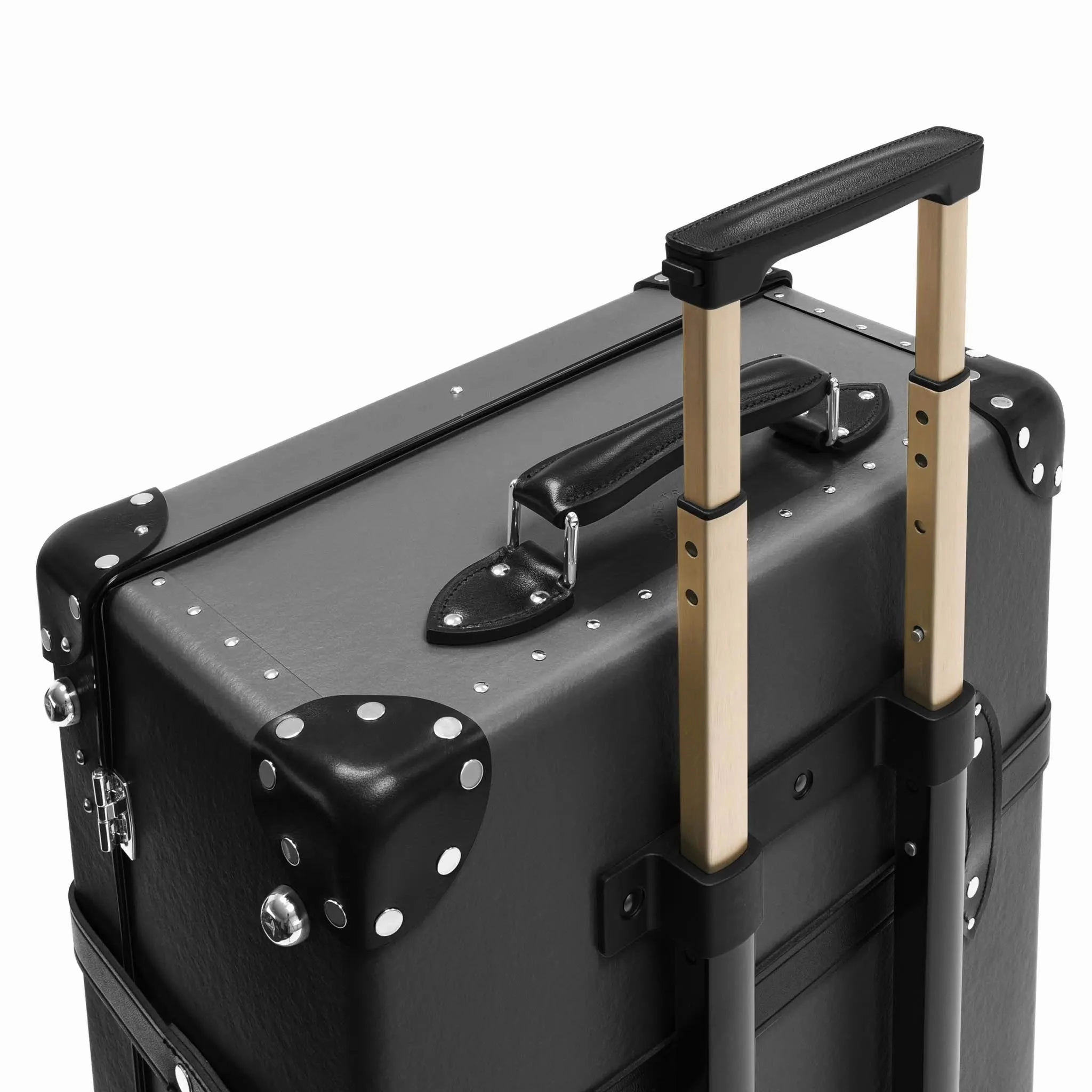Centenary  Large Check-In - 2 Wheels | Charcoal/Black/Chrome