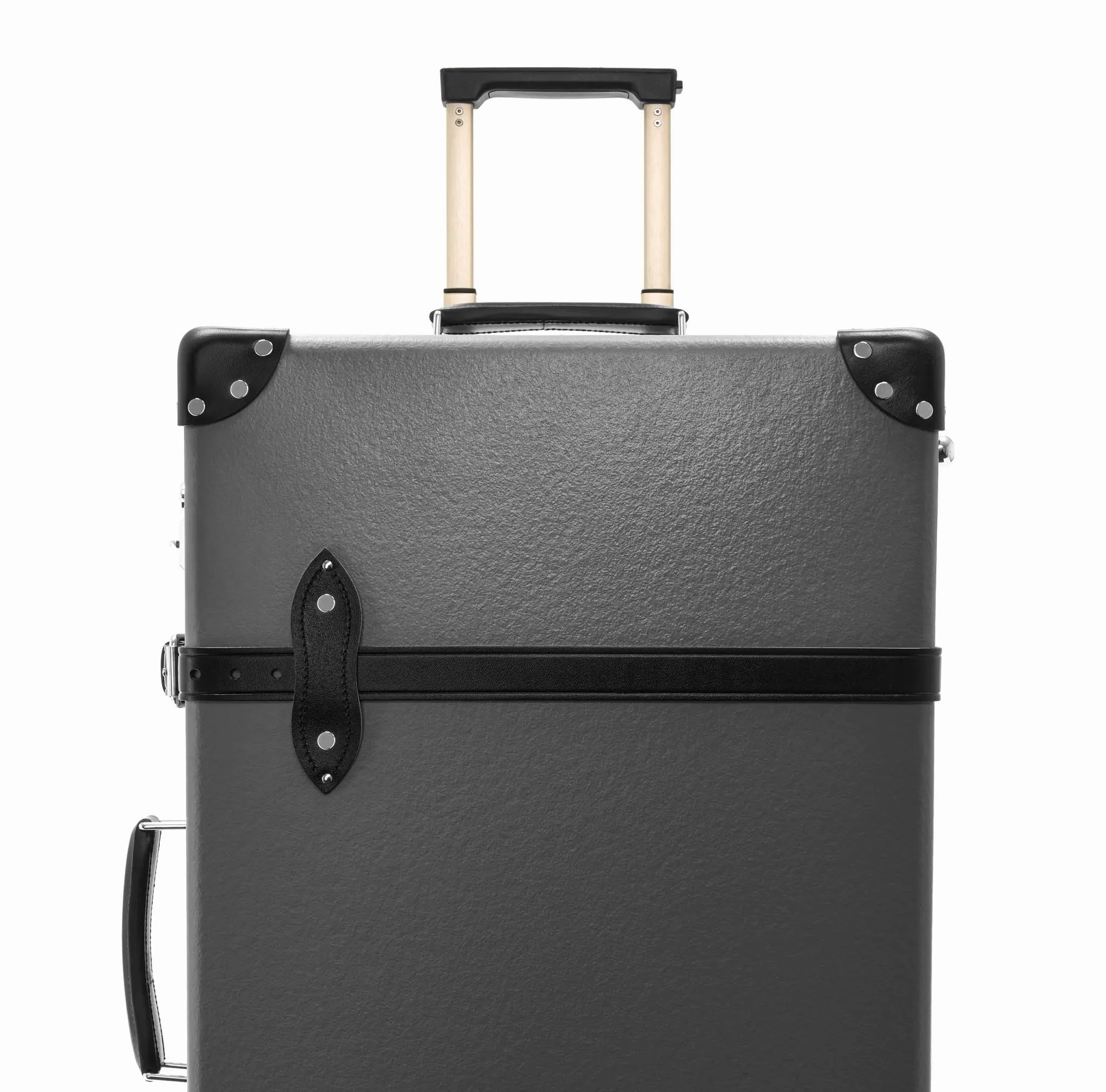 Centenary  Large Check-In - 2 Wheels | Charcoal/Black/Chrome