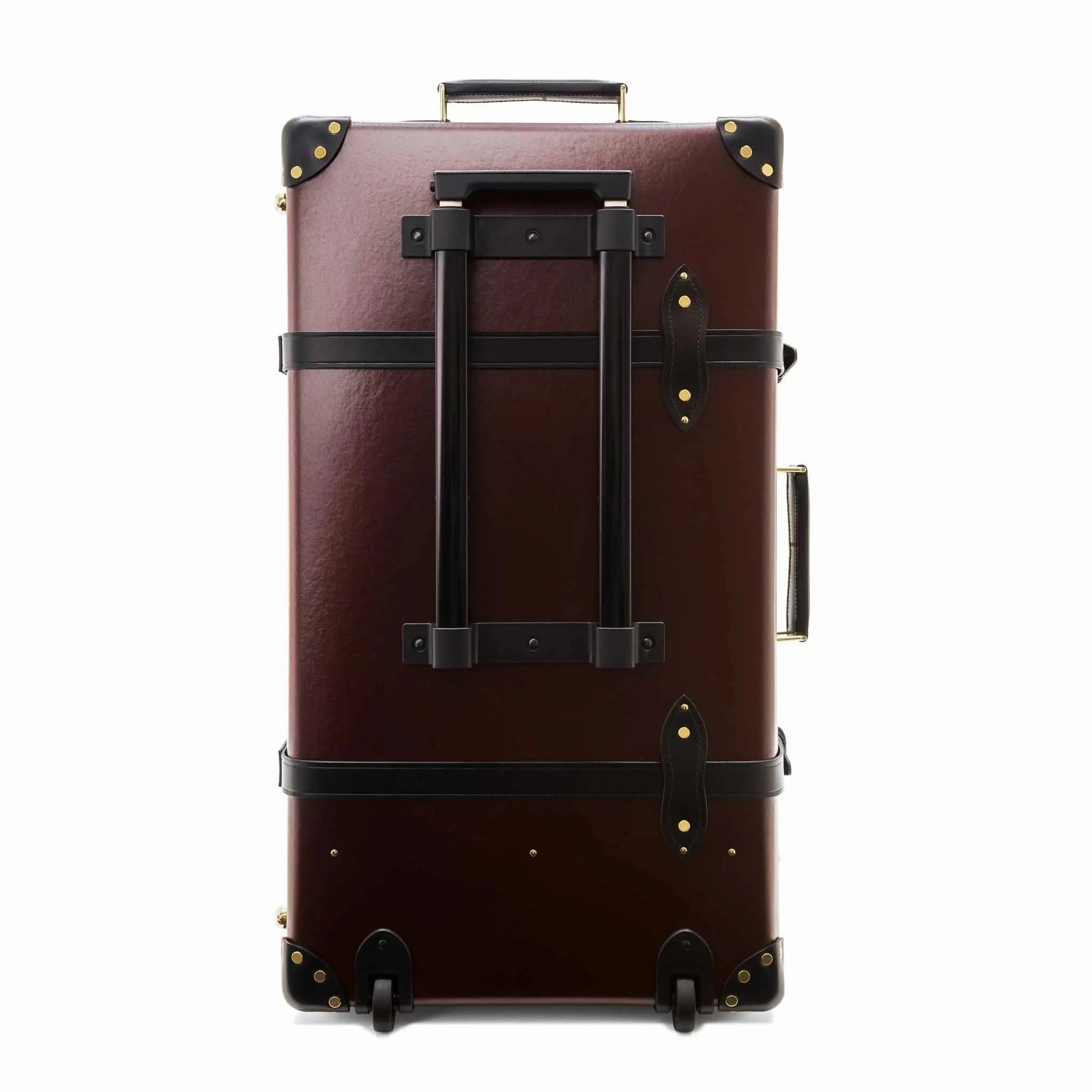 Centenary  Large Check-In - 2 Wheels | Oxblood/Black/Gold