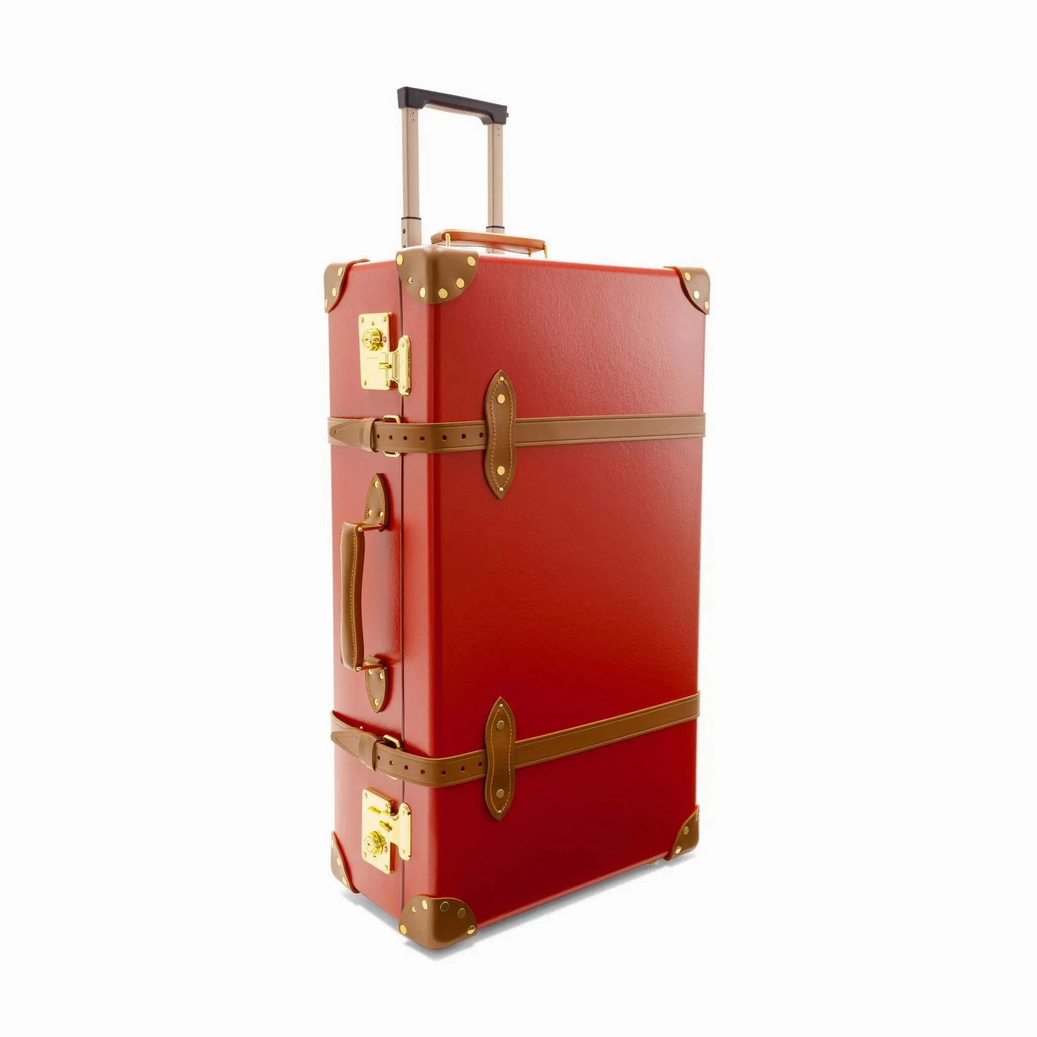 Centenary  Large Check-In - 2 Wheels | Red/Caramel/Gold