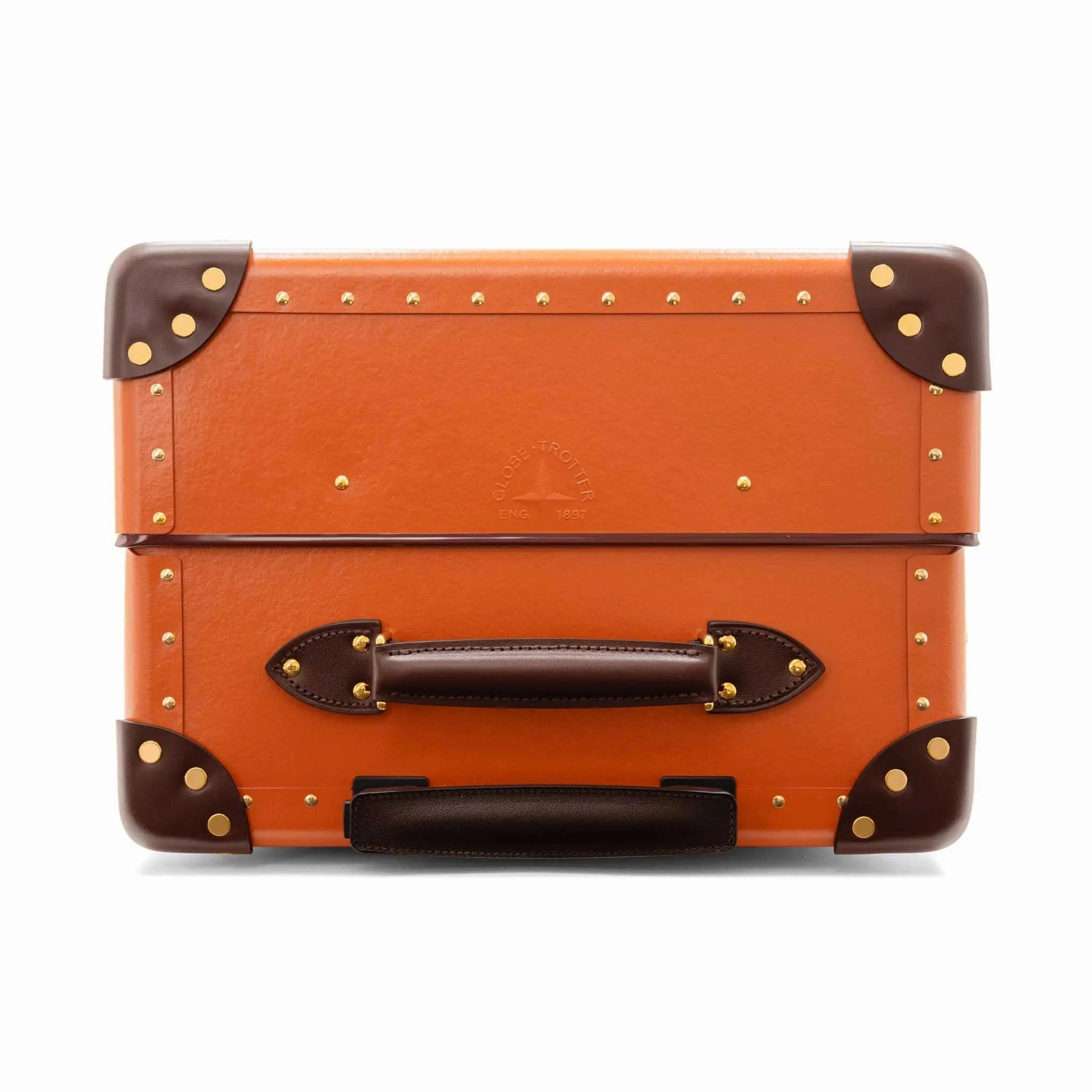 Centenary  Medium Check-In - 4 Wheels | Orange/Brown/Gold