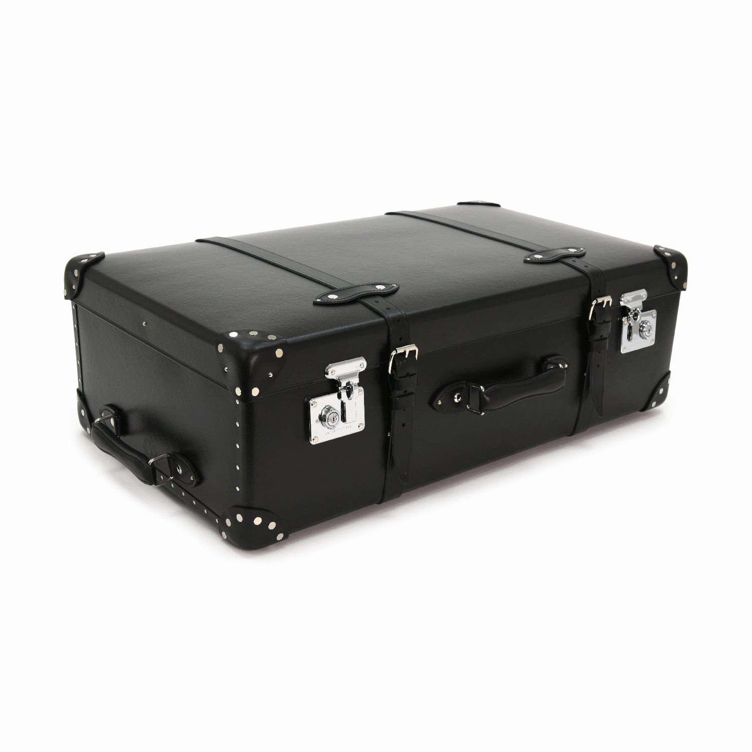 Centenary  XL Suitcase - 2 Wheels | Black/Black/Chrome