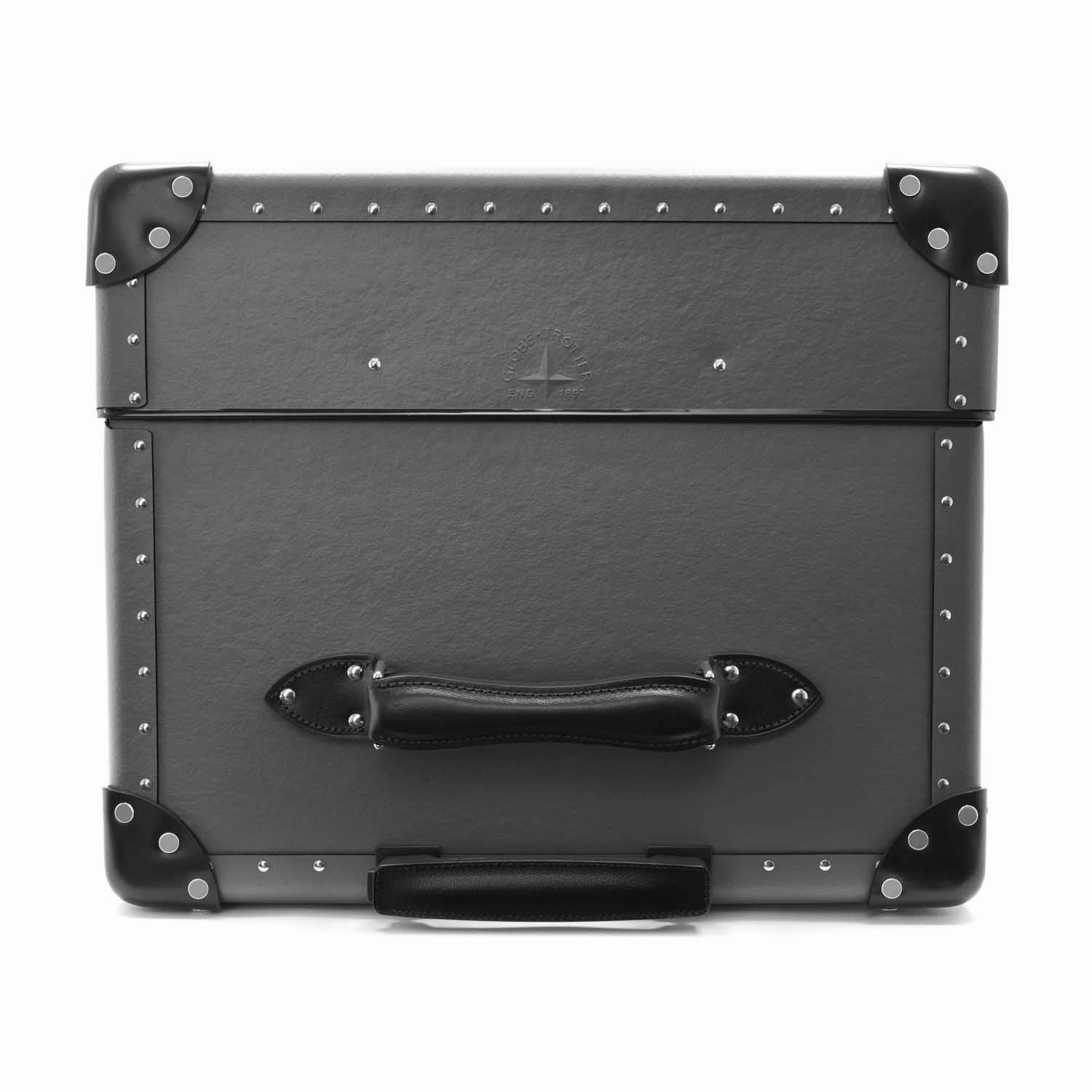 Centenary  XL Trunk - 4 Wheels | Charcoal/Black/Chrome