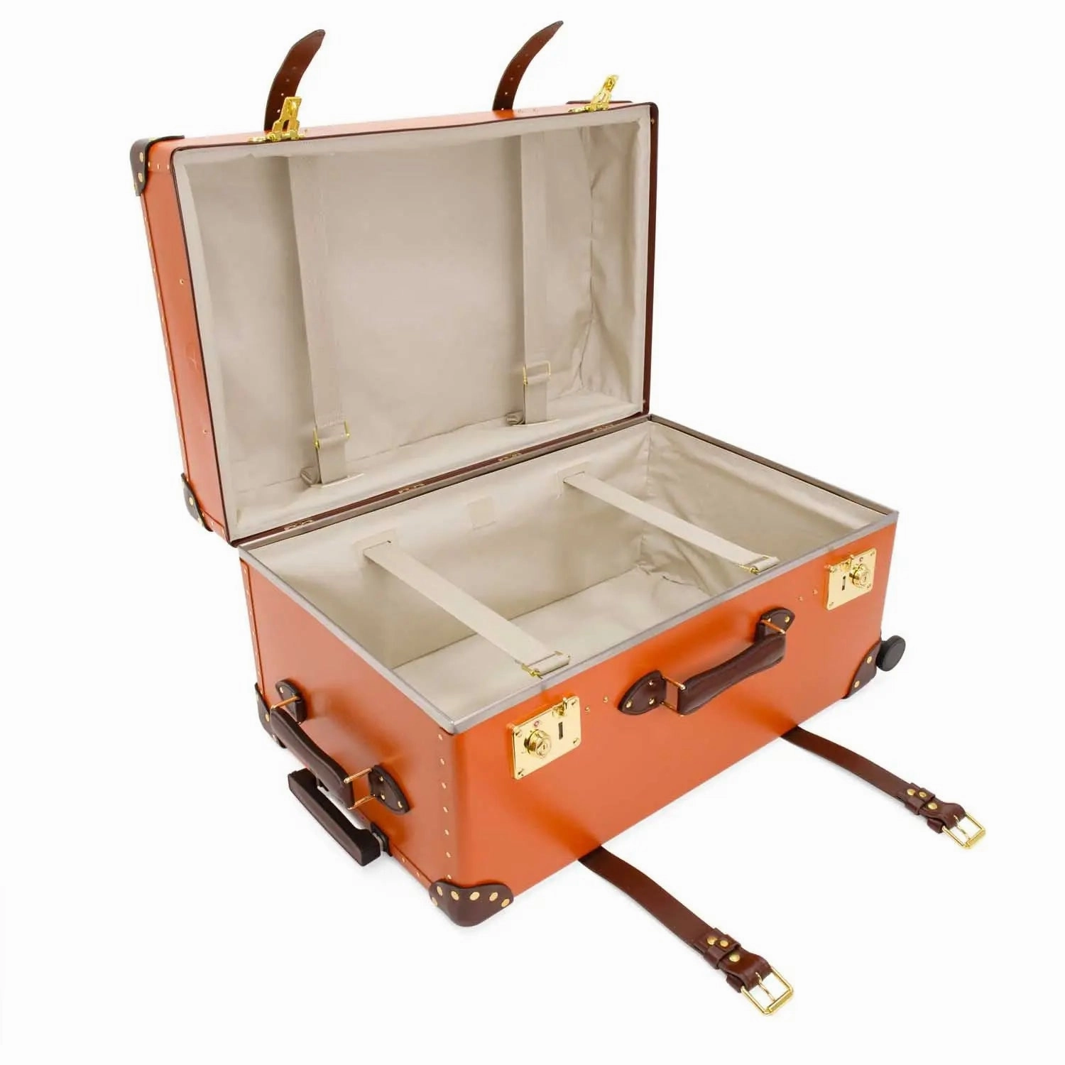 Centenary  XL Trunk - 4 Wheels | Orange/Brown/Gold