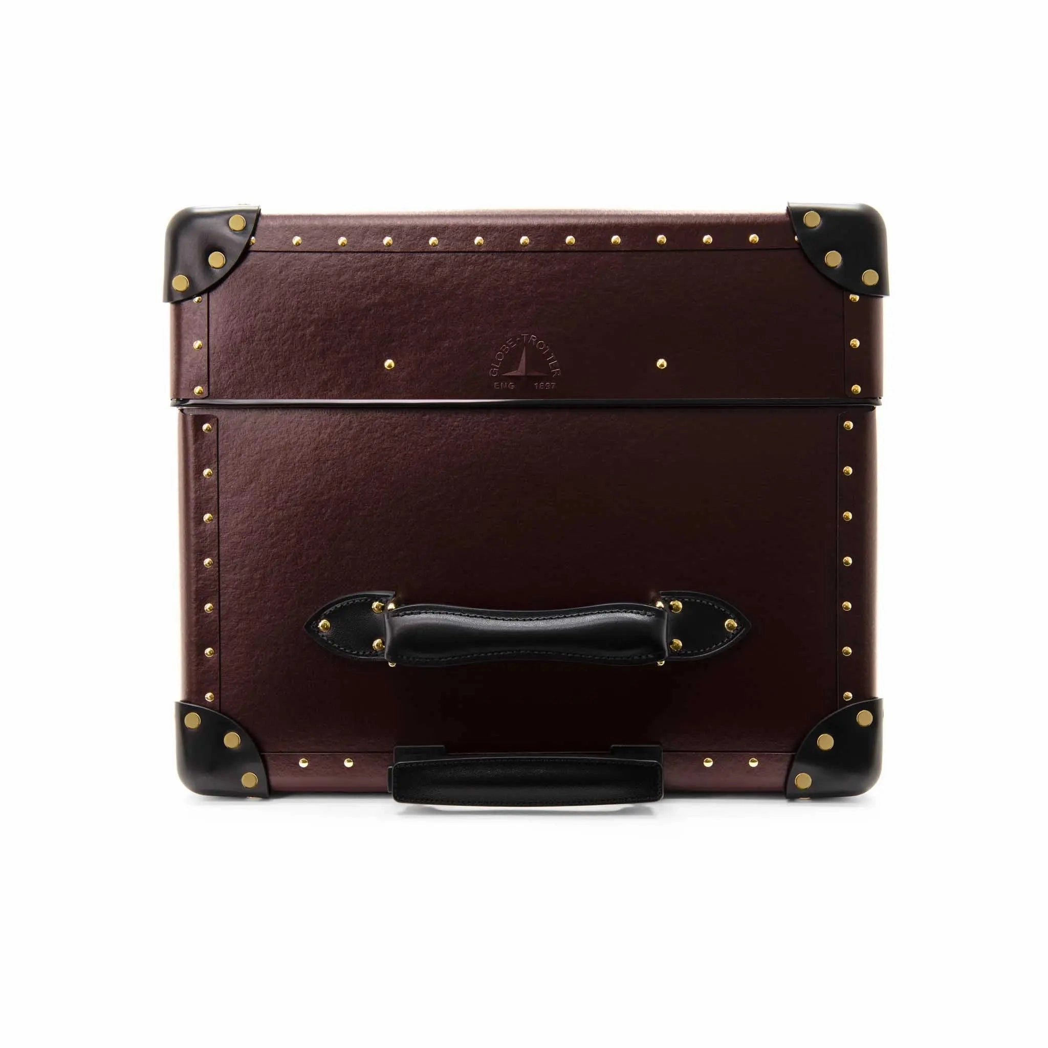 Centenary  XL Trunk - 4 Wheels | Oxblood/Black/Gold