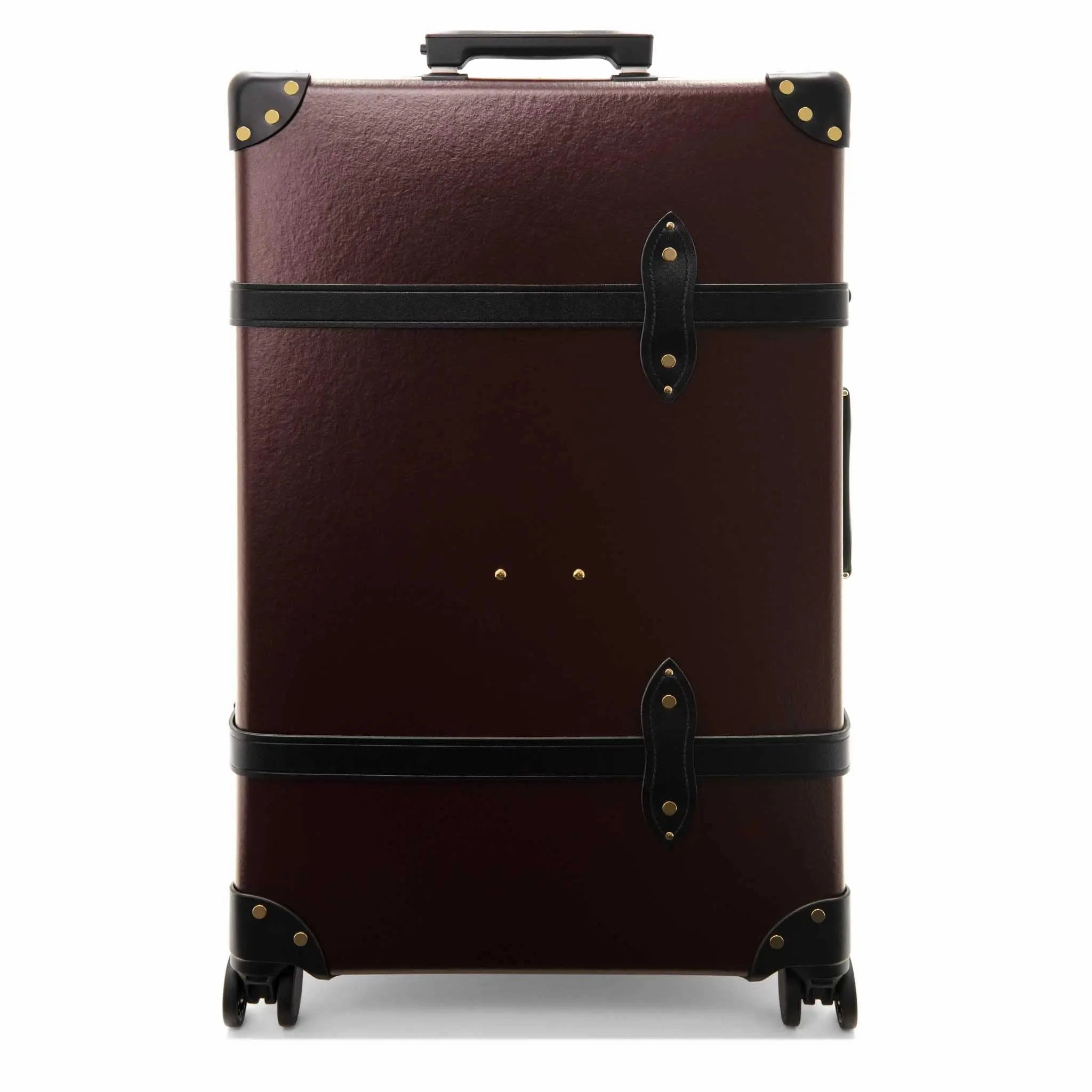 Centenary  XL Trunk - 4 Wheels | Oxblood/Black/Gold