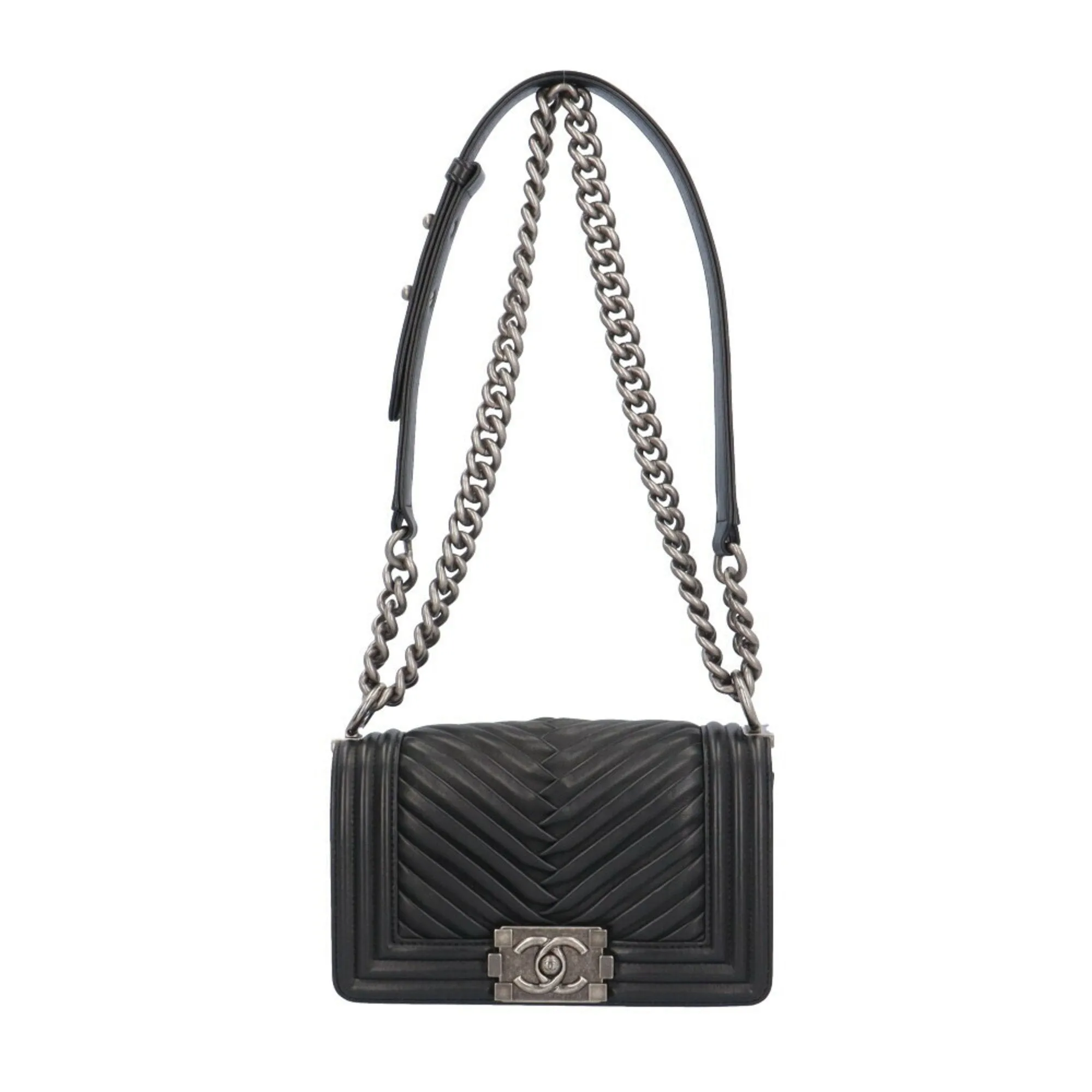 Chanel Boy Leather Shopper Bag (Pre-Owned)