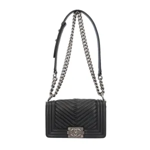 Chanel Boy Leather Shopper Bag (Pre-Owned)