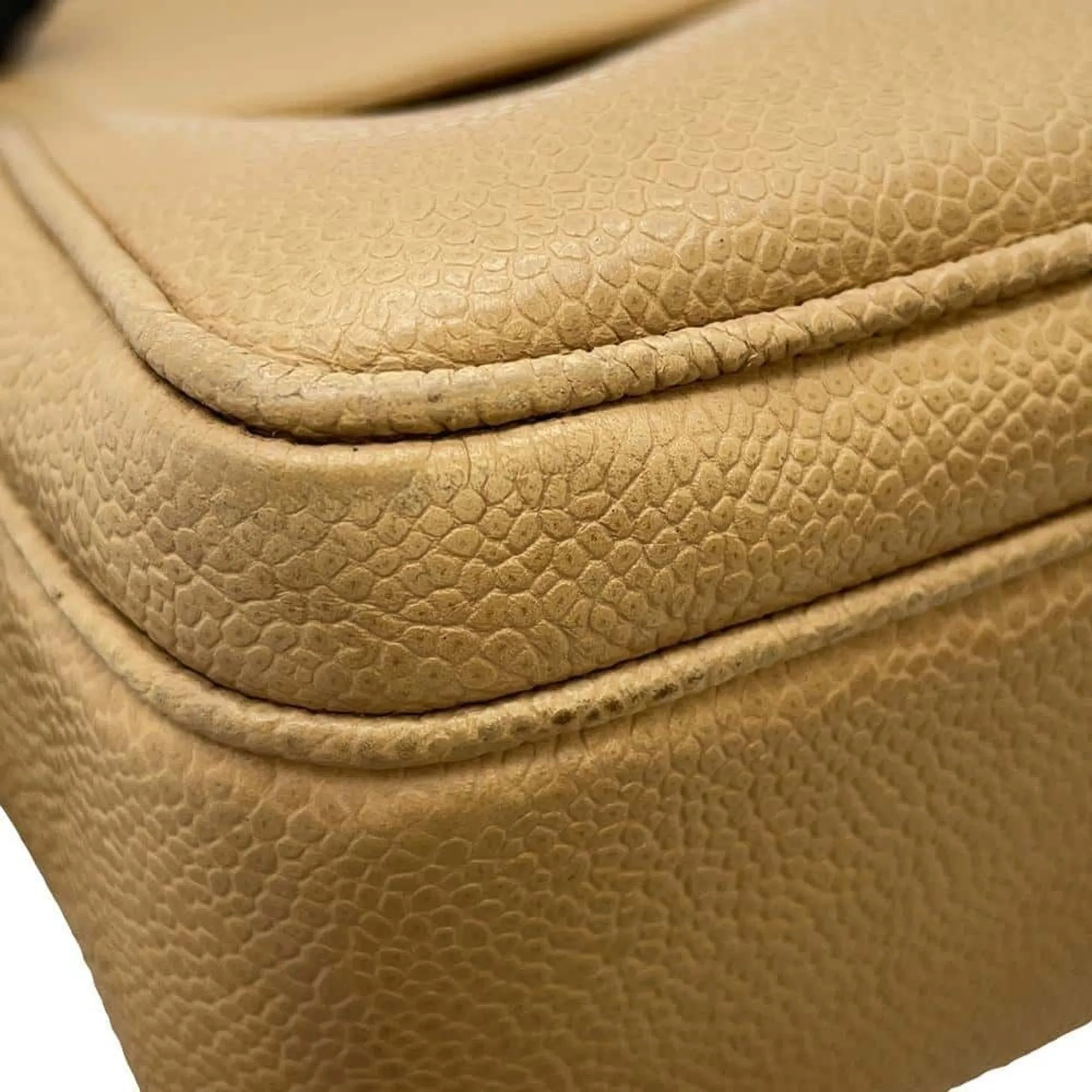 Chanel Coco Mark Leather Shoulder Bag (Pre-Owned)