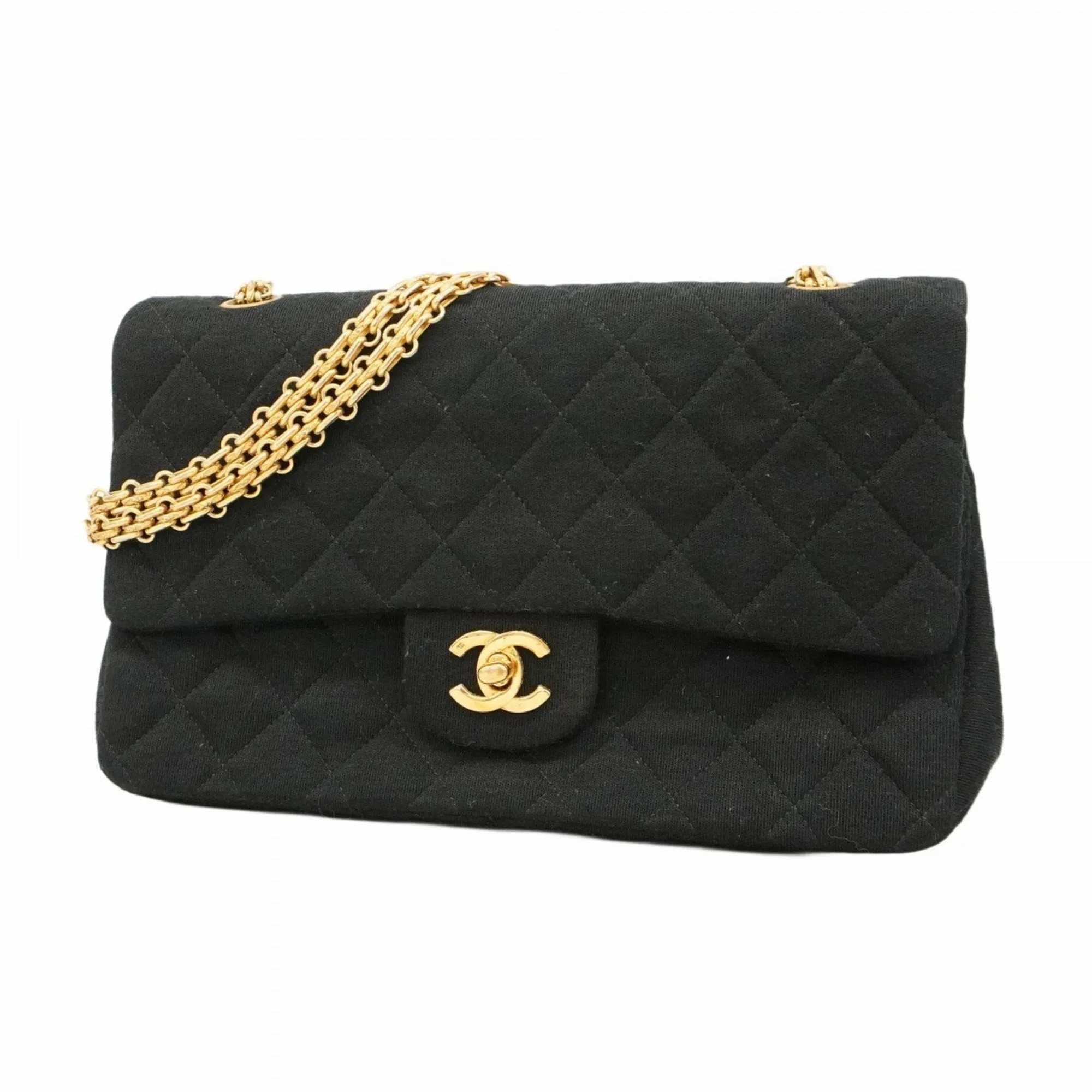 Chanel Cotton Shoulder Bag (Pre-Owned)