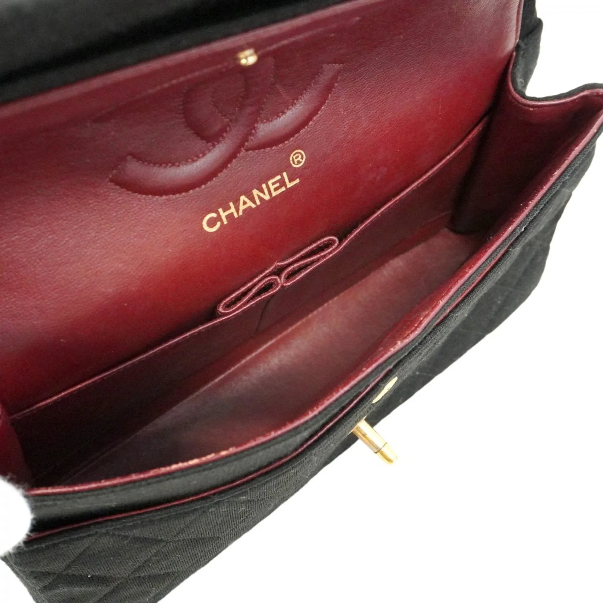 Chanel Cotton Shoulder Bag (Pre-Owned)