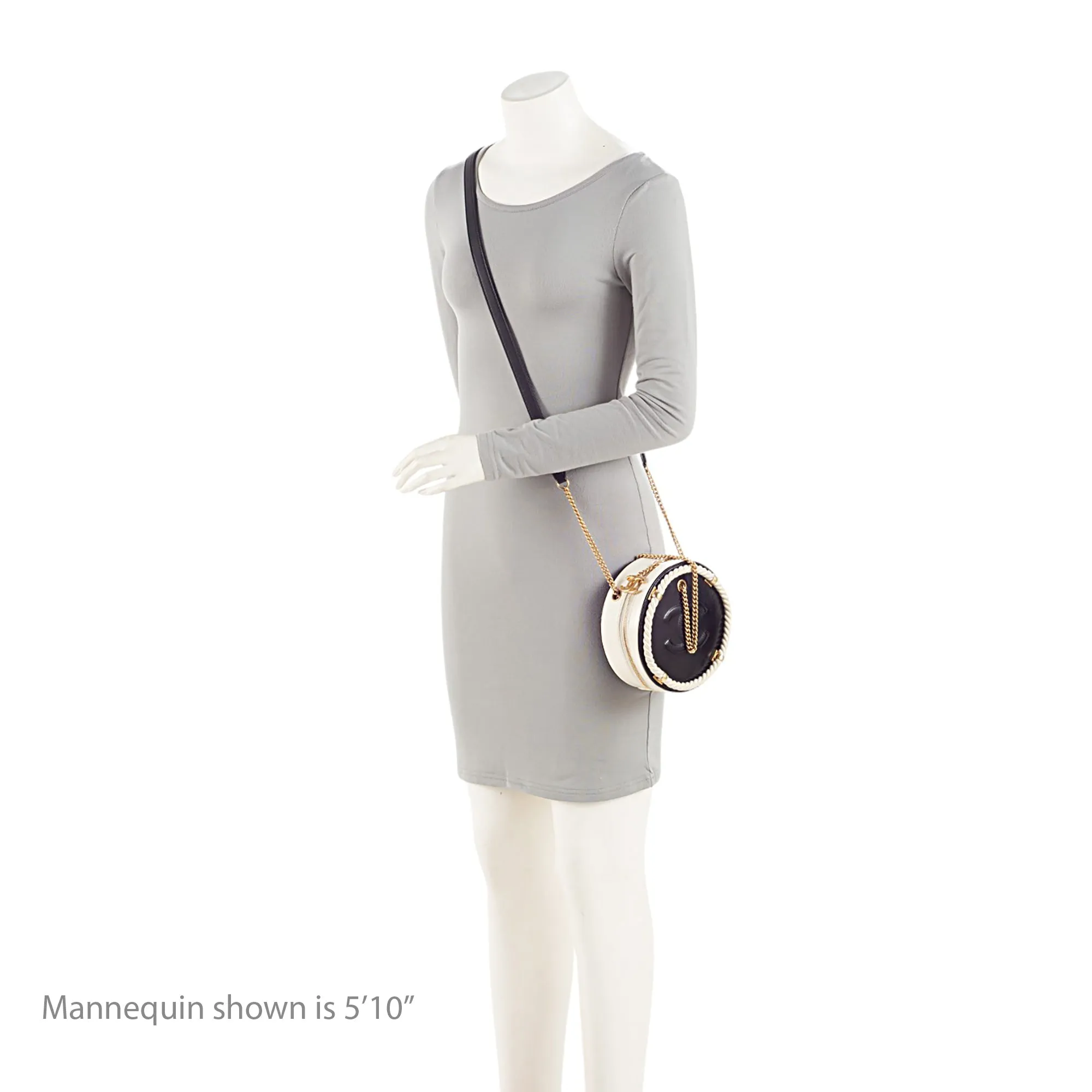 Chanel Crumpled Calfskin En Vogue Round Shoulder Bag (SHF-JKAuQO)