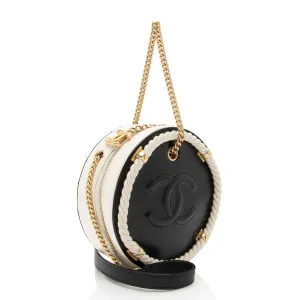Chanel Crumpled Calfskin En Vogue Round Shoulder Bag (SHF-JKAuQO)