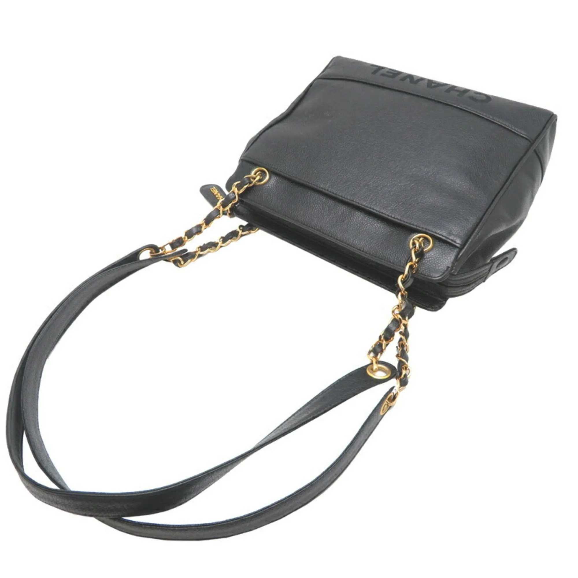 Chanel Grained Calfskin Shoulder Bag (Pre-Owned)