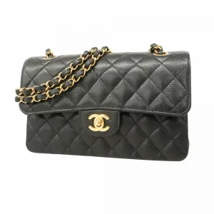 Chanel Grained Calfskin Shoulder Bag (Pre-Owned)