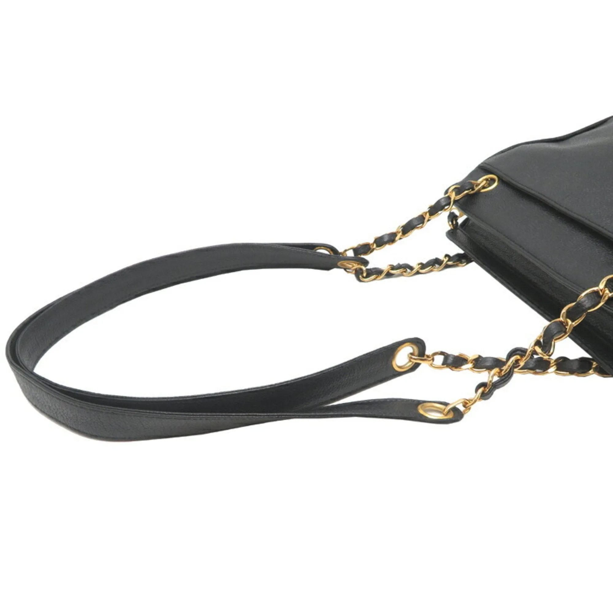 Chanel Grained Calfskin Shoulder Bag (Pre-Owned)