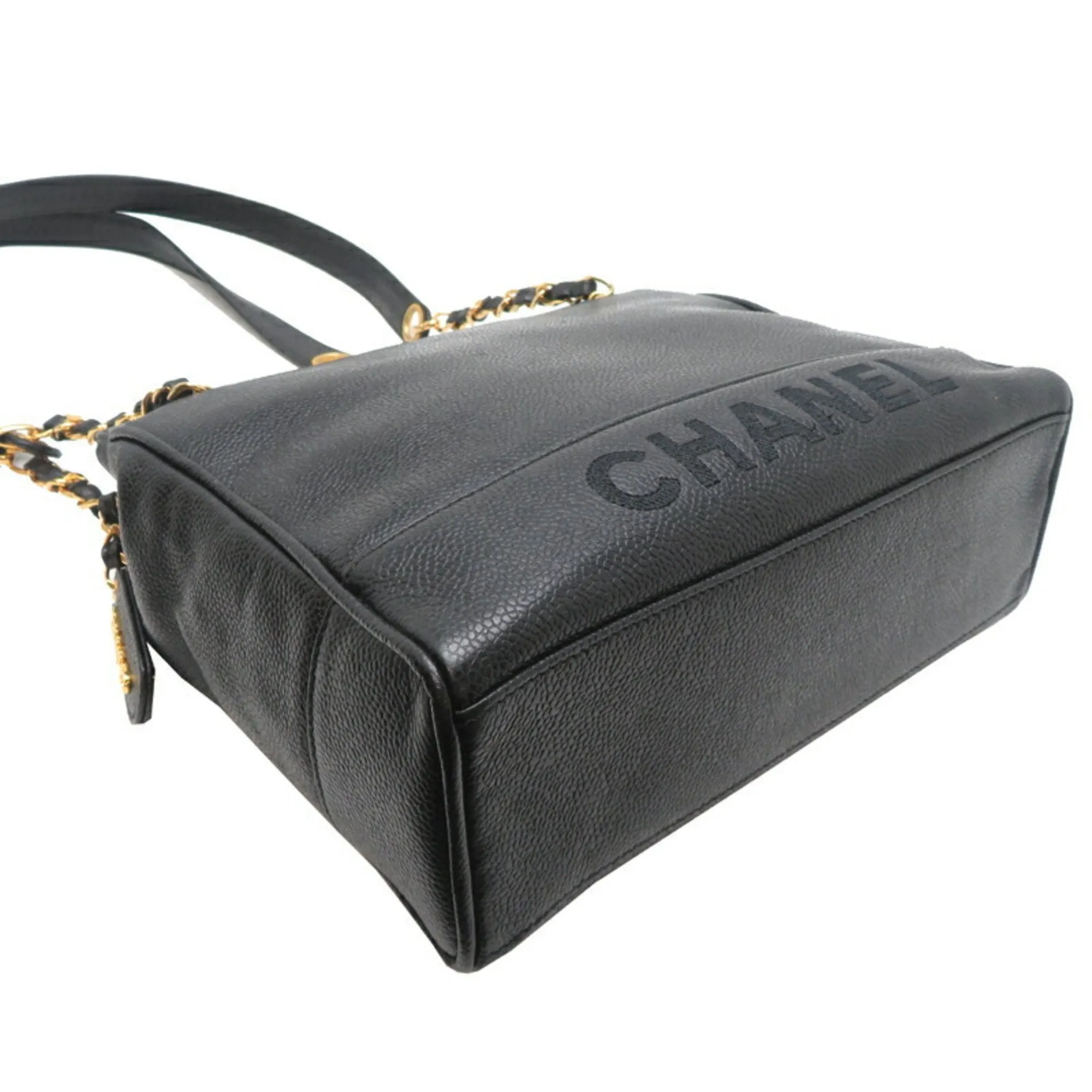 Chanel Grained Calfskin Shoulder Bag (Pre-Owned)
