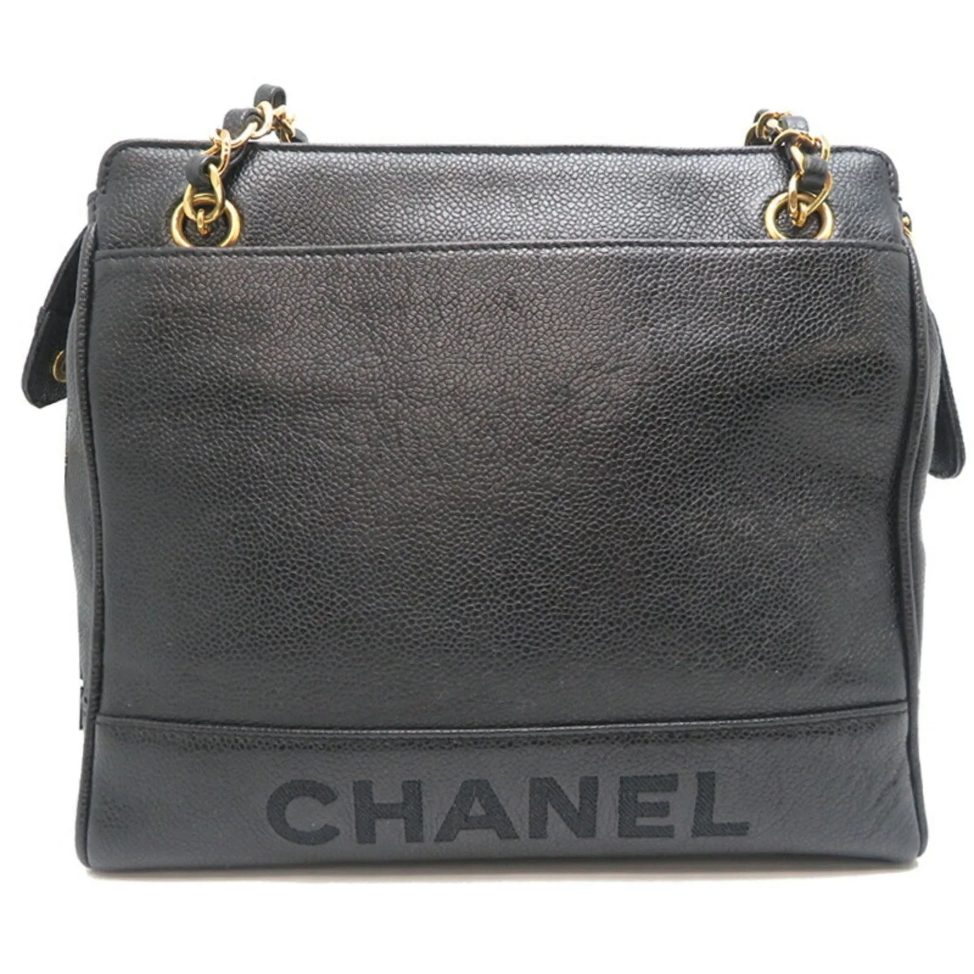 Chanel Grained Calfskin Shoulder Bag (Pre-Owned)