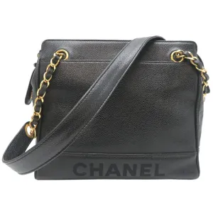 Chanel Grained Calfskin Shoulder Bag (Pre-Owned)