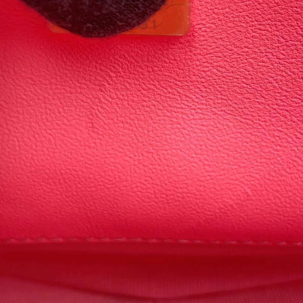 CHANEL Heart Shape ChainShoulder Bag Pink AS3191 Lambskin